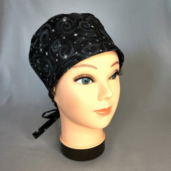 Reversible Disney Evil Queens and Space Surgical Scrub Cap Hat! Preshrunk Cotton - Picture 4 of 4
